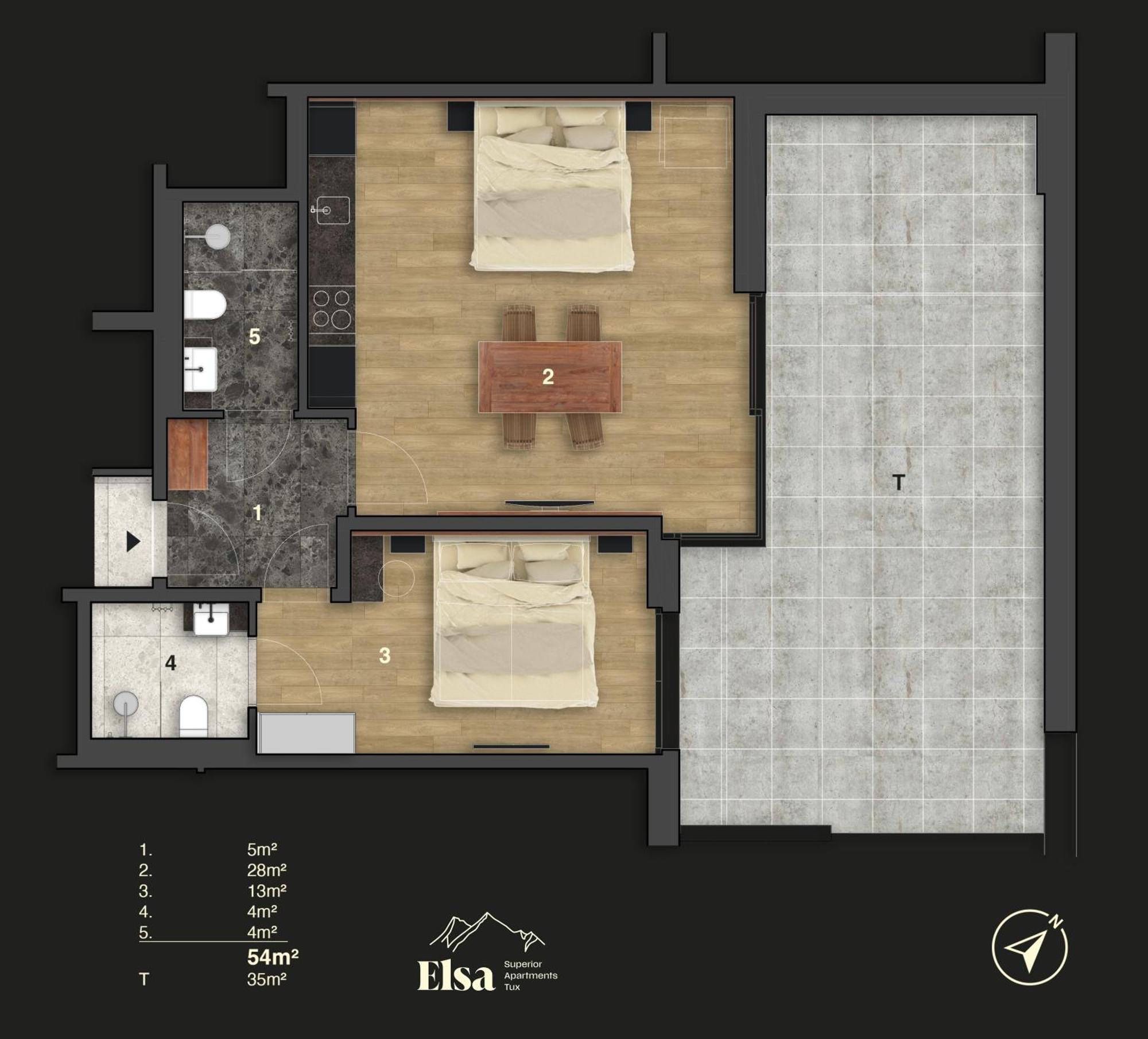 Elsa Spa Apartments טוקס מראה חיצוני תמונה